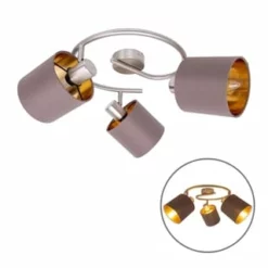 Näve Leuchten 3er Wand-/Deckenrondell/Spot "Maron" Braun 27 Näve Leuchten 3er Wand-/Deckenrondell/Spot "Maron" Braun -Innenbeleuchtung, Wein- und Süßwarengeschäfte unnamed file 1011