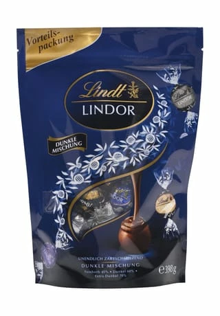 Lindt Lindor Dunkle Mischung XL, 398g 398g 3 Lindt Lindor Dunkle Mischung XL, 398g 398g