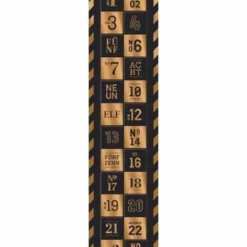 HACHEZ Adventskalender "Pralinenwürfel", Schwarz, 250g 250g
