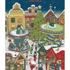 HACHEZ Adventskalender Weihnachtsmarkt, 250g 250g