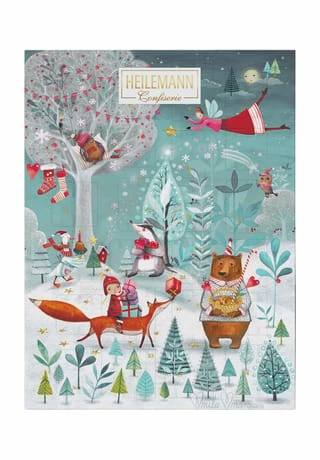HEILEMANN Confiserie Adventskalender, Weiße Schokolade, 175g 175g -Innenbeleuchtung, Wein- und Süßwarengeschäfte unnamed file 1402