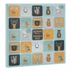 HEILEMANN Confiserie Tischkalender, Vollmilch-Täfelchen, 120g 120g -Innenbeleuchtung, Wein- und Süßwarengeschäfte unnamed file 1406