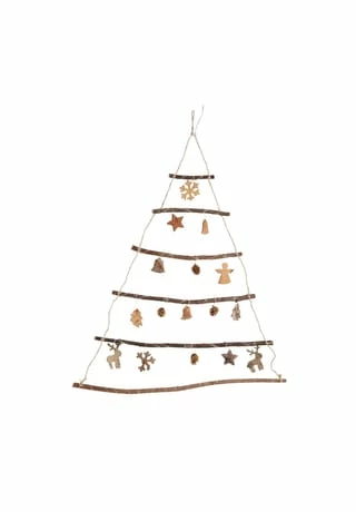 PURE DAY LED Deko-Tannenbaum Beige 3 PURE DAY LED Deko-Tannenbaum Beige