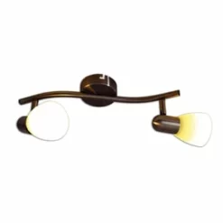 Näve Leuchten 2er LED-Wand-u. Deckenspot "Mestre" Braun -Innenbeleuchtung, Wein- und Süßwarengeschäfte unnamed file 203