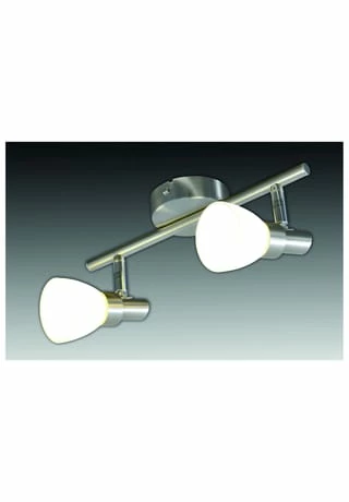 Näve Leuchten 2er LED Wand-u. Deckenspot "Feltre" Stahl-blank 8 Näve Leuchten 2er LED Wand-u. Deckenspot "Feltre" Stahl-blank – Bild 6