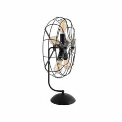 Näve Leuchten Metall Tischleuchte "Alex" Schwarz