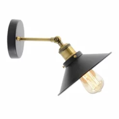 Näve Leuchten Wandleuchte "Cottage" Schwarz -Innenbeleuchtung, Wein- und Süßwarengeschäfte unnamed file 344