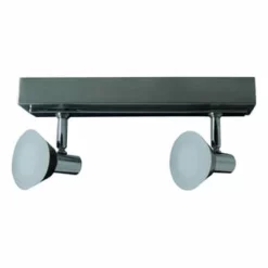 Näve Leuchten 2er LED-Deckenspot "Jericho" Chrome