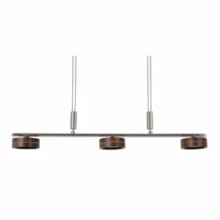 Näve Leuchten LED 3er-Pendelleuchte "Triberg" Braun -Innenbeleuchtung, Wein- und Süßwarengeschäfte unnamed file 381