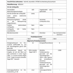 Näve Leuchten LED 3er-Pendelleuchte "Triberg" Braun -Innenbeleuchtung, Wein- und Süßwarengeschäfte unnamed file 388