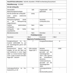 Näve Leuchten LED Tischleuchte 5 Flg. "Castle" Chrome -Innenbeleuchtung, Wein- und Süßwarengeschäfte unnamed file 400