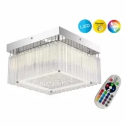 Näve Leuchten LED Deckenleuchte "Florenz" D:30cm Bunt -Innenbeleuchtung, Wein- und Süßwarengeschäfte unnamed file 403
