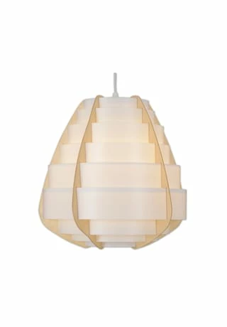 Näve Leuchten Pendelleuchte "Malmö" D:37cm Beige 7 Näve Leuchten Pendelleuchte "Malmö" D:37cm Beige – Bild 5