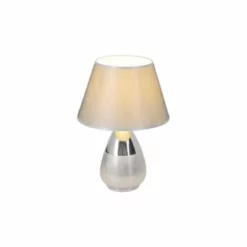 Näve Leuchten Metall-Tischleuchte "Grado" H: 44cm Silber 15 Näve Leuchten Metall-Tischleuchte "Grado" H: 44cm Silber -Innenbeleuchtung, Wein- und Süßwarengeschäfte unnamed file 455