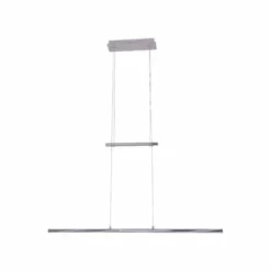 Näve Leuchten LED Jojo-Pendelleuchte Dimmbar "Twist" Chrome