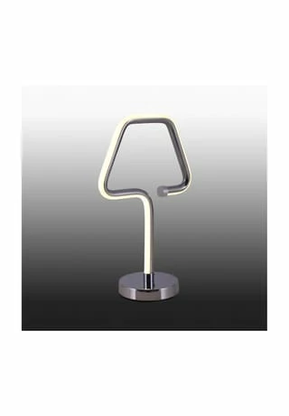 Näve Leuchten LED Tischleuchte "Loop Line" H: 30cm Chrom Chrome 4 Näve Leuchten LED Tischleuchte "Loop Line" H: 30cm Chrom Chrome – Bild 2