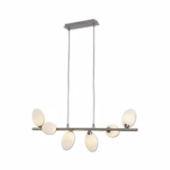 Näve Leuchten LED Pendelleuchte "Eleganza" 6flg. L: 80cm Stahl-blank 9 Näve Leuchten LED Pendelleuchte "Eleganza" 6flg. L: 80cm Stahl-blank -Innenbeleuchtung, Wein- und Süßwarengeschäfte unnamed file 596