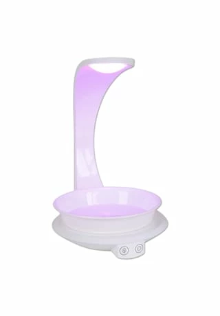 Näve Leuchten LED Pflanzen-Tischleuchte H:24cm Weiß 5 Näve Leuchten LED Pflanzen-Tischleuchte H:24cm Weiß – Bild 3