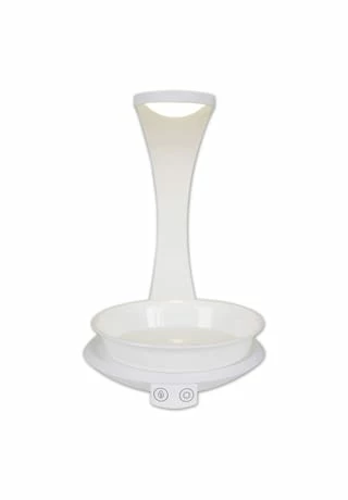 Näve Leuchten LED Pflanzen-Tischleuchte H:24cm Weiß 6 Näve Leuchten LED Pflanzen-Tischleuchte H:24cm Weiß – Bild 4