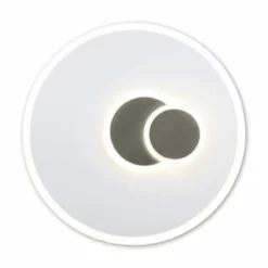 Näve Leuchten LED Wand- U. Deckenleuchte "Aarhus" D: 47cm Weiß -Innenbeleuchtung, Wein- und Süßwarengeschäfte unnamed file 721