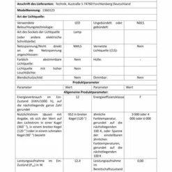 Näve Leuchten LED Deckenleuchte "Bonus" D: 17cm Weiß -Innenbeleuchtung, Wein- und Süßwarengeschäfte unnamed file 783