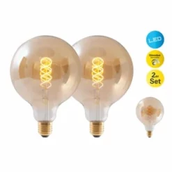 Näve Leuchten 2er-Set LED Leuchtmittel E27/5W D: 12,5cm -Innenbeleuchtung, Wein- und Süßwarengeschäfte unnamed file 815