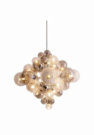 Näve Leuchten Pendelleuchte "Sphere" D: 75cm Anthrazit 8 Näve Leuchten Pendelleuchte "Sphere" D: 75cm Anthrazit – Bild 6