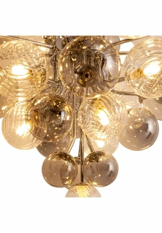 Näve Leuchten Pendelleuchte "Sphere" D: 75cm Anthrazit 10 Näve Leuchten Pendelleuchte "Sphere" D: 75cm Anthrazit – Bild 8