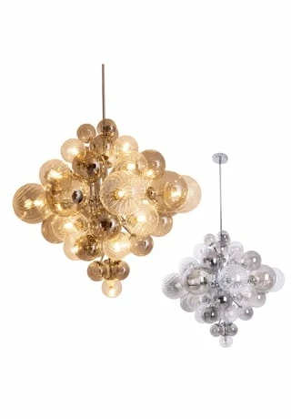 Näve Leuchten Pendelleuchte "Sphere" D: 75cm Anthrazit 14 Näve Leuchten Pendelleuchte "Sphere" D: 75cm Anthrazit – Bild 12