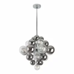 Näve Leuchten Pendelleuchte "Sphere" D: 48cm Anthrazit 15 Näve Leuchten Pendelleuchte "Sphere" D: 48cm Anthrazit -Innenbeleuchtung, Wein- und Süßwarengeschäfte unnamed file 877