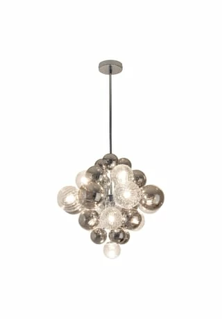 Näve Leuchten Pendelleuchte "Sphere" D: 48cm Anthrazit 9 Näve Leuchten Pendelleuchte "Sphere" D: 48cm Anthrazit – Bild 7