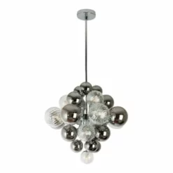 Näve Leuchten Pendelleuchte "Sphere" D: 48cm Anthrazit 17 Näve Leuchten Pendelleuchte "Sphere" D: 48cm Anthrazit -Innenbeleuchtung, Wein- und Süßwarengeschäfte unnamed file 879