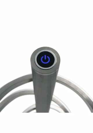 Näve Leuchten LED-Stehleuchte "Belleza" H: 140cm Stahl-blank 9 Näve Leuchten LED-Stehleuchte "Belleza" H: 140cm Stahl-blank – Bild 7