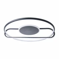 Näve Leuchten LED Deckenleuchte D: 54cm " Brendan " Schwarz