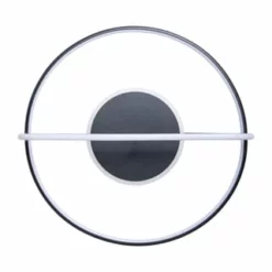 Näve Leuchten LED Deckenleuchte D: 54cm " Brendan " Schwarz -Innenbeleuchtung, Wein- und Süßwarengeschäfte unnamed file 957