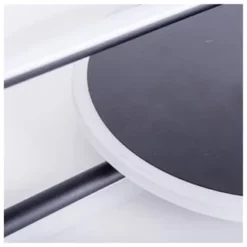 Näve Leuchten LED Deckenleuchte D: 54cm " Brendan " Schwarz -Innenbeleuchtung, Wein- und Süßwarengeschäfte unnamed file 963