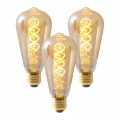 Näve Leuchten LED Leuchtmittel "Dilly" 3er-Set E27/4W D: 6,4cm -Innenbeleuchtung, Wein- und Süßwarengeschäfte unnamed file 987